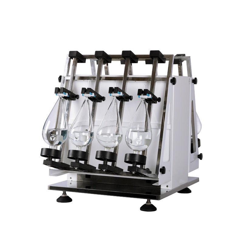 Double Sided Vertical Shaker Type 1 Liter Separatory Funnel Liquid