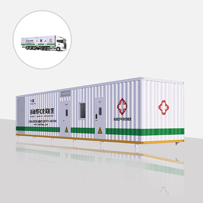 13.5m Hospital Mobile PCR Lab Machine Biological Safety Cabinet
