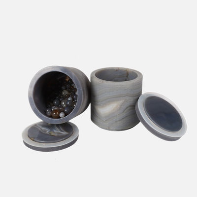 quality  Hard 100ml - 5L Lab Ball Mill Jars Agate Grinding With Lid factory