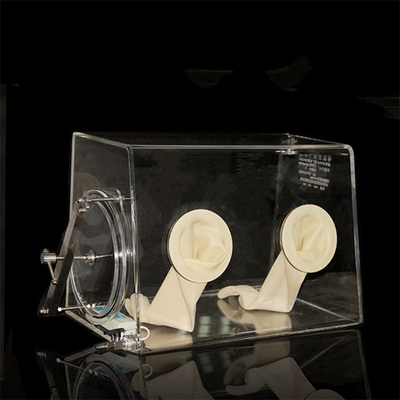 Acrylic A Type Inert Atmosphere Glove Box Vacuum For Geological