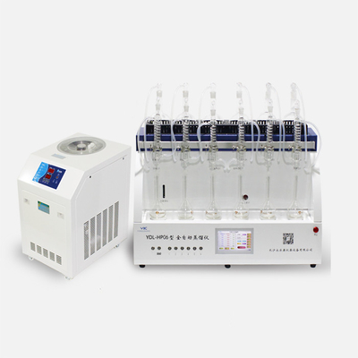 ISO 2-10ml/Min Automatic Distillation Unit , Water Chiller Distillation Instrument