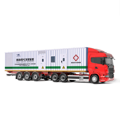 13.5m X 2.98m X 2.98m Mobile Rt PCR Lab Container Chamber