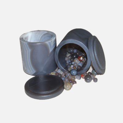 YLK 50ml To 2000ml Stainless Steel Milling Jar , Lab Agate Grinding Jar