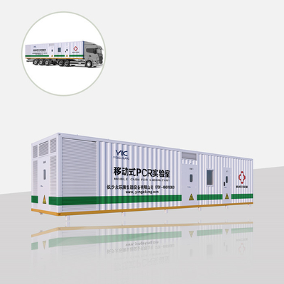 13.5m Pcr Mobile Laboratories , Nuclein Acid Rt Pcr Test Lab